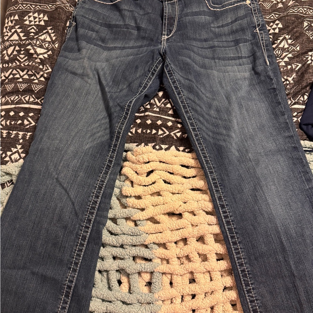 Ariat Women's Boot Cut Jeans - Dark Blue